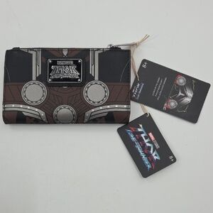 Marvel Thor Wallet with Black and Brown Design